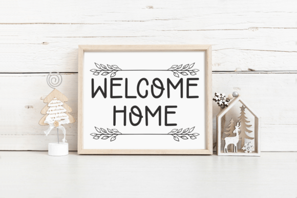 Frosty Window Font - Preview 3