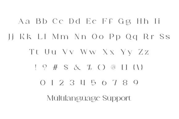 Glorious Fire Font PNG with transparent background - Preview 4