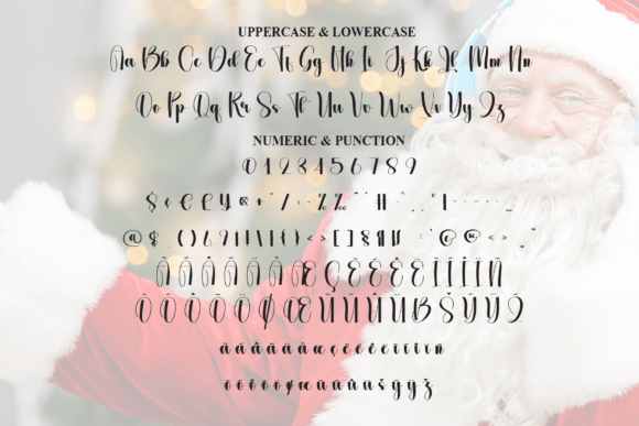 Happy Santa Font - Preview 6