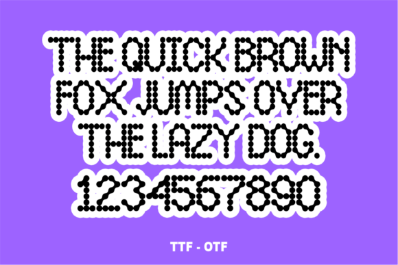 Modern Game Font PNG with transparent background - Preview 2