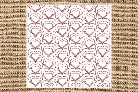 Nested Hearts Block