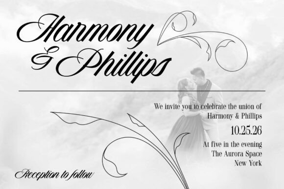 Paloria Duo Font PNG with transparent background - Preview 4