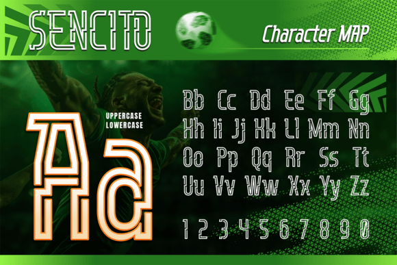 Sencito Font PNG with transparent background - Preview 1