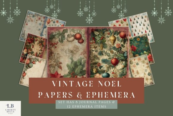 Vintage Noel Papers & Ephemera