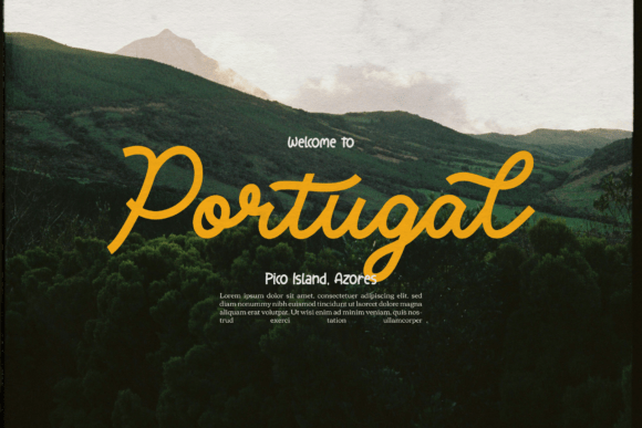 Averty Meadow Font PNG with transparent background - Preview 1