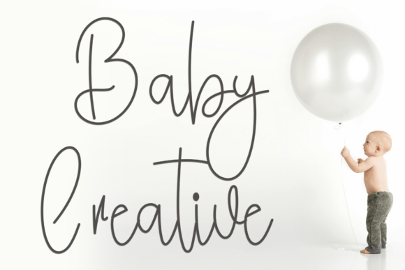 Baby Birthday Font - Preview 5