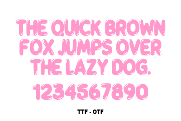 Baby Glow Font - Preview 3