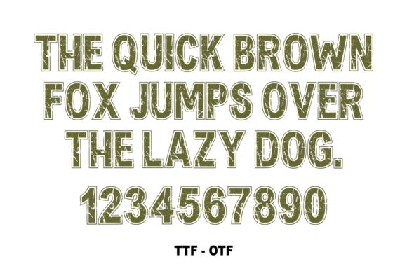 Block Retro Font - Preview 3