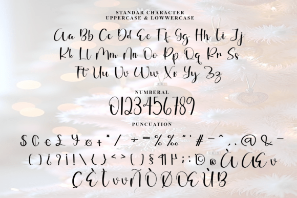 Christmas Building Font - Preview 5