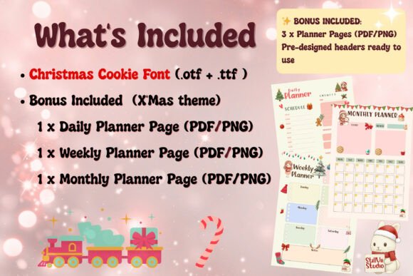 Christmas Cookie Font - Preview 1