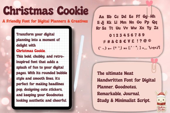 Christmas Cookie Font - Preview 3