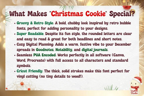 Christmas Cookie Font - Preview 5
