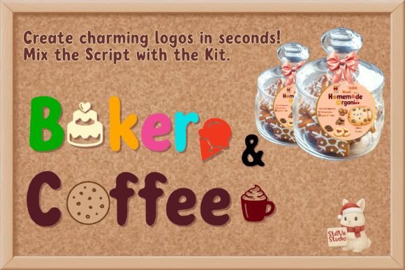 Christmas Cream and Kit Font - Preview 6
