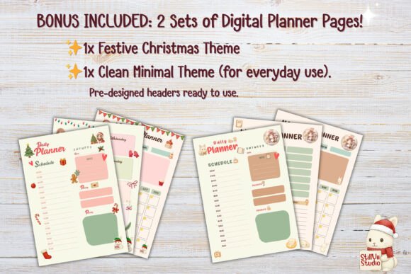 Christmas Font Bundle Font PNG with transparent background - Preview 2