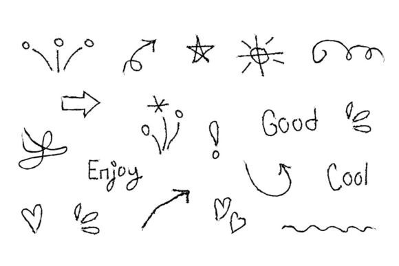 Collection of Sketchy Hand-Drawn Design