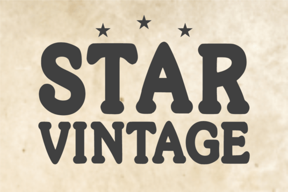 Cowboy Vintage Font PNG with transparent background - Preview 1
