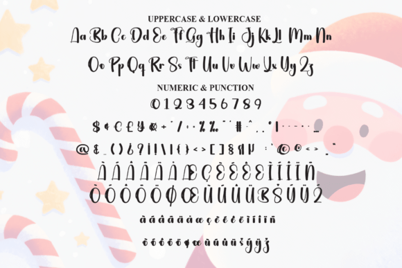 Cute Santa Font - Preview 6