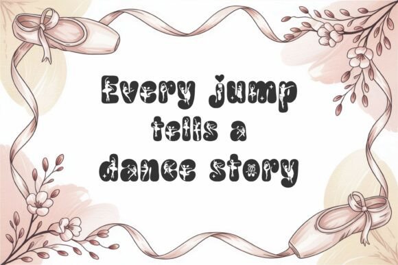 Dancer Jumps Font - Preview 2