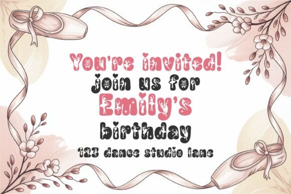 Dancer Jumps Font - Preview 5