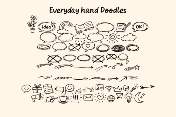 Everyday Hand Font - Preview 4