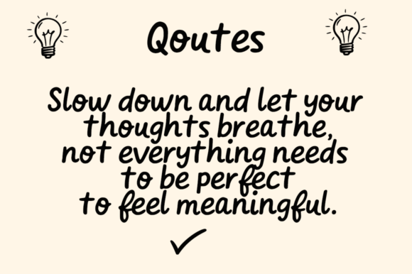 Everyday Hand Font - Preview 6