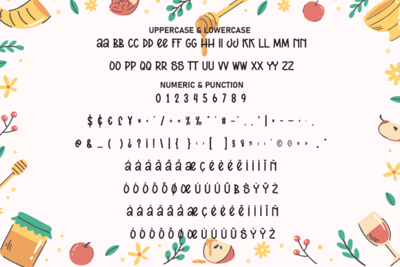 Honey Christmas Font - Preview 6