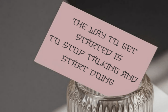 Japan Gate Font PNG with transparent background - Preview 6