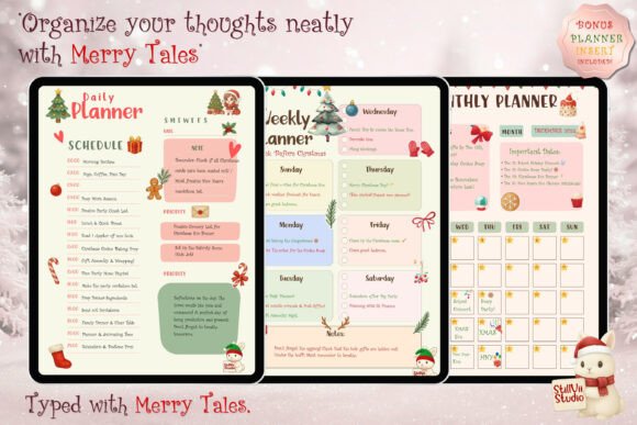 Merry Tales Font PNG with transparent background - Preview 2