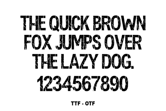 Military Residence Font PNG with transparent background - Preview 3