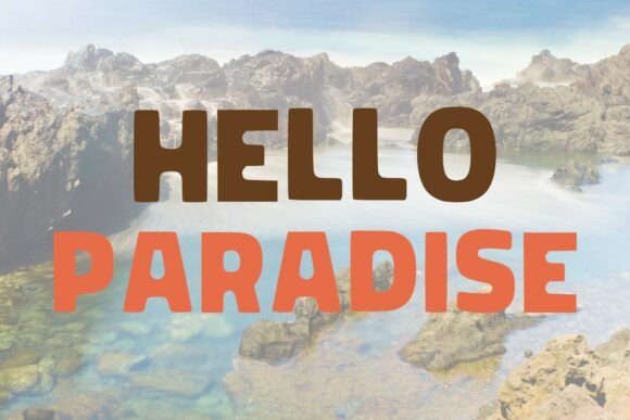 Nature Heaven Font PNG with transparent background - Preview 2