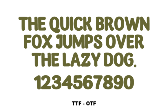 Pretty Display Font PNG with transparent background - Preview 3