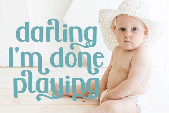 Baby Bites Font - Preview 1