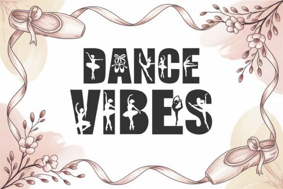 Ballet Dancer Font - Preview 2