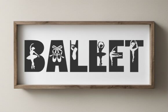 Ballet Dancer Font - Preview 5