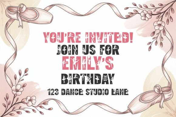 Ballet Dancer Font - Preview 6