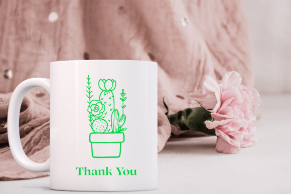 Cactus Pot Font - Preview 6