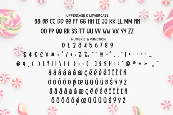 Candy Christmas Font - Preview 6