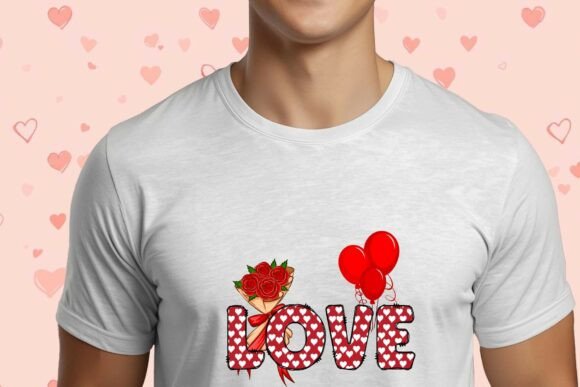 Classic Red Hearts Font - Preview 5
