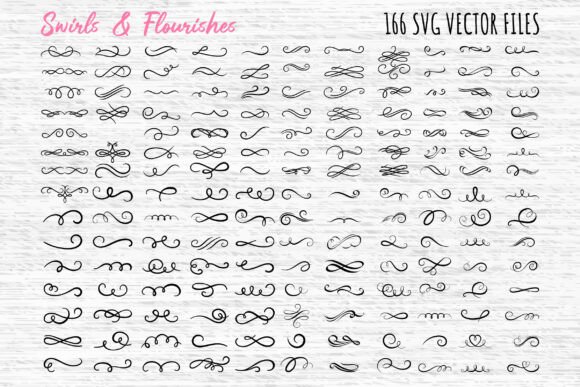 Swirls and Flourishes Clipart