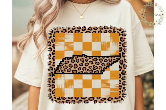 Tennessee Leopard Check PNG Clipart Grafica Illustrazioni Stampabili Di Nastine
