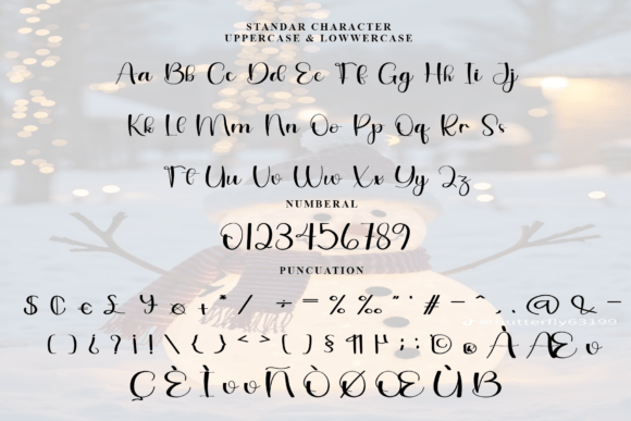 Christmas Bright Font - Preview 5