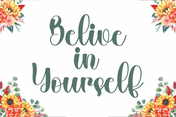 December Thebest Font PNG with transparent background - Preview 2