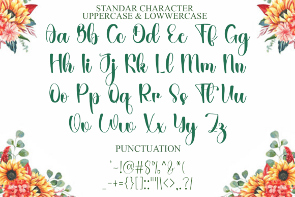 December Thebest Font PNG with transparent background - Preview 6