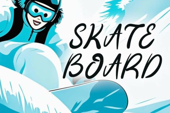 Funky Snow Font - Preview 3