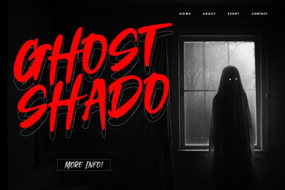 Ghost Sting Font - Preview 2