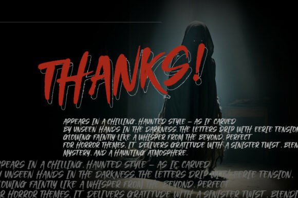 Ghost Sting Font - Preview 5