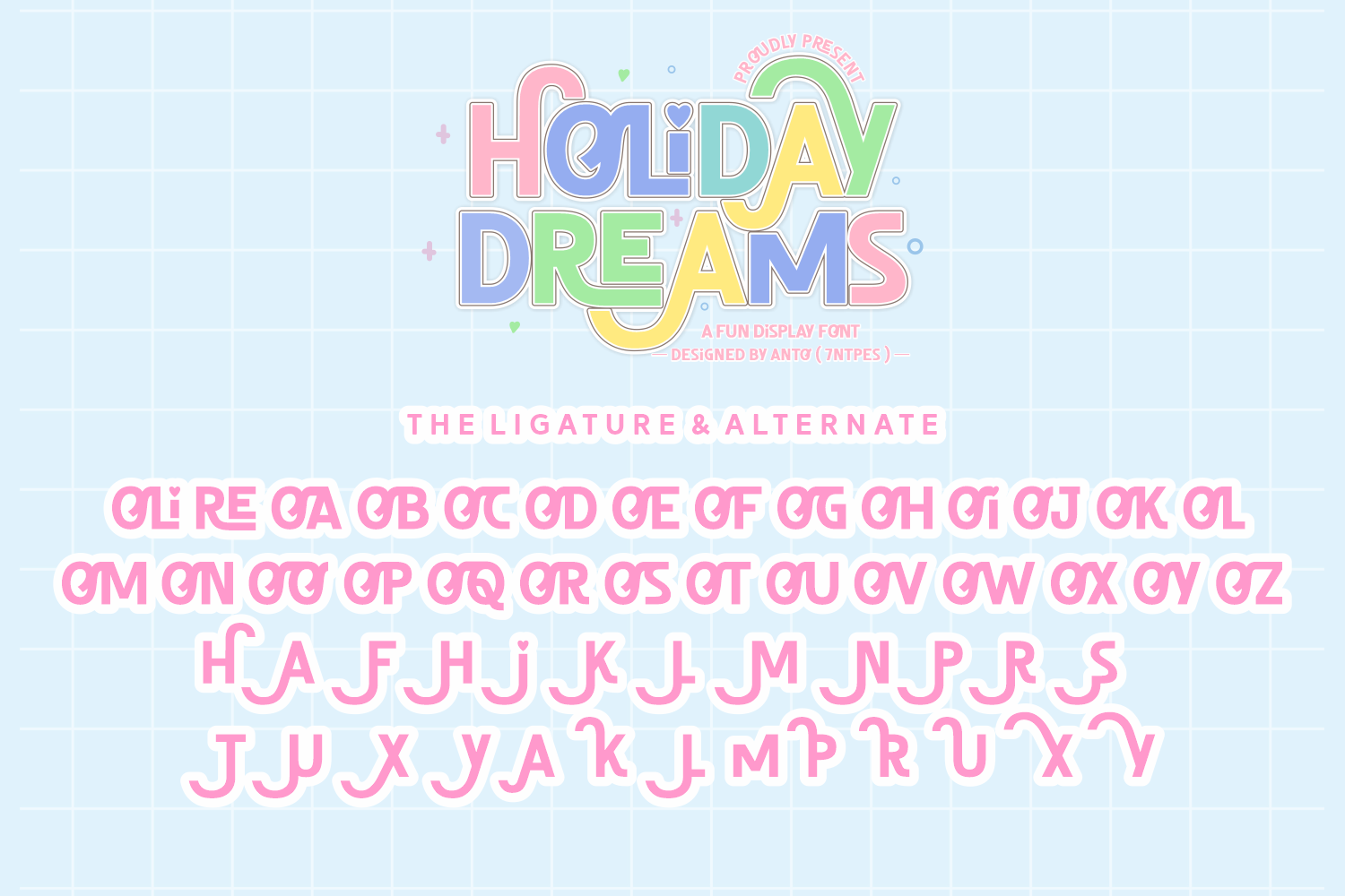 Holiday Dreams Font - photo 8