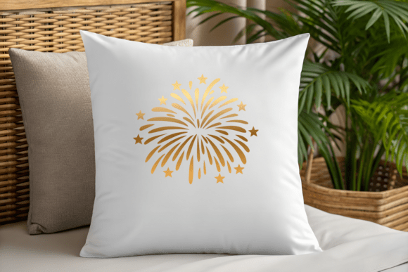 Holiday Fireworks Font PNG with transparent background - Preview 4