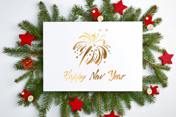 Holiday Fireworks Font PNG with transparent background - Preview 5