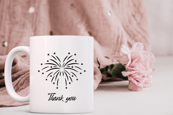 Holiday Fireworks Font PNG with transparent background - Preview 6